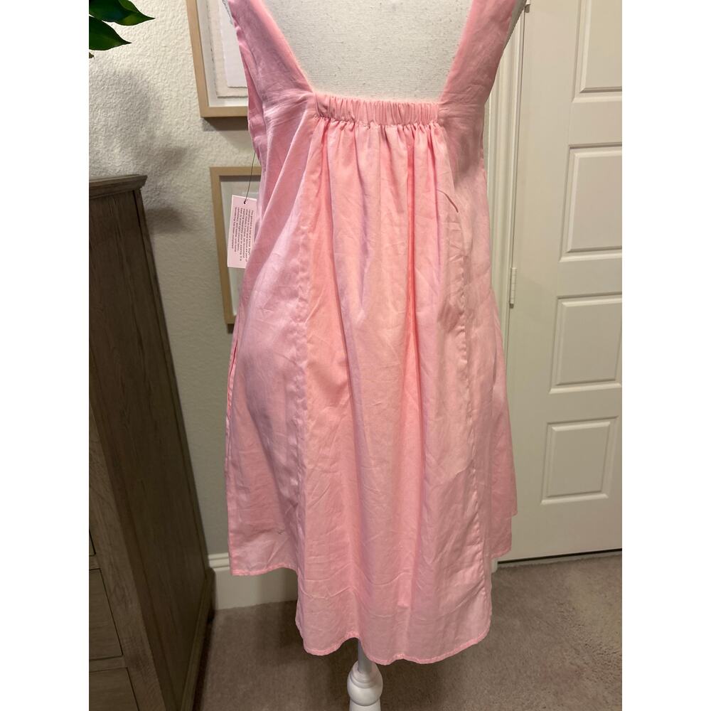 And Now This | NWT, Pink Tie Sleeve Babydoll Dress | Med - Picture 12 of 13